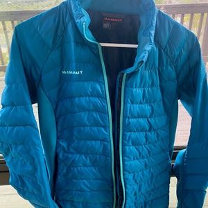 Mammut Teal Puffer Jacket Size S